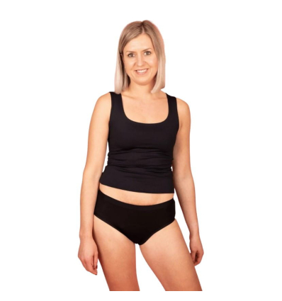 Culotte menstruelle lavable pour femme MARIE Comfy Slip noire