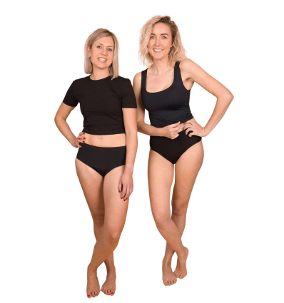 Culotte menstruelle absorbante MARIE Comfy Slip noire femmes