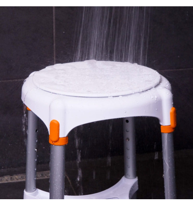 Tabouret de douche rotatif Capri