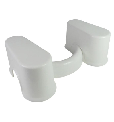 Marche pied toilette position naturelle
