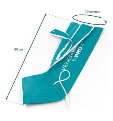 Dimensions de la botte de pressothérapie Venen Walker Pro 2