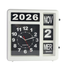 Horloge calendrier analogique Classic 2
