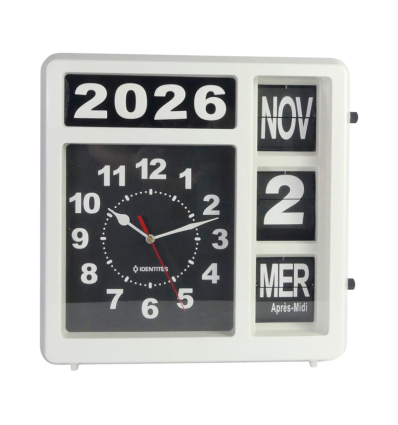 Horloge calendrier analogique Classic 2