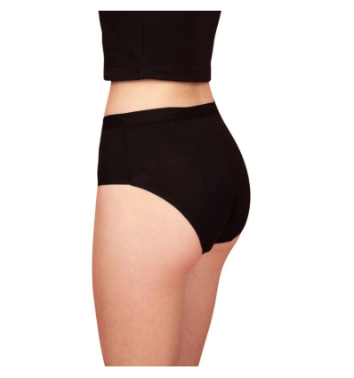 Culotte menstruelle lavable pour adolescente MARIE Comfy Slip noire