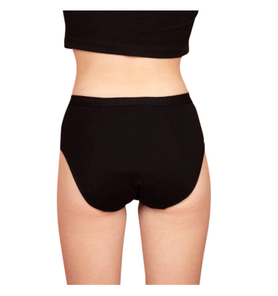 Culotte menstruelle lavable pour adolescente MARIE Comfy Slip noire