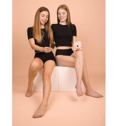 Culotte menstruelle lavable pour adolescente MARIE Comfy Slip noire