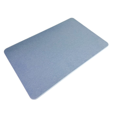 Tapis de bain en diatomite absorbant bleu clair