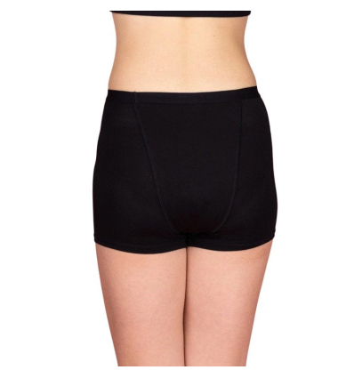 Boxer menstruel lavable de nuit pour adolescente LUNA Moi et MARIE de dos
