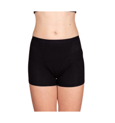 Boxer menstruel lavable de nuit pour adolescente LUNA Moi et MARIE noir
