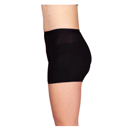 Boxer menstruel lavable de nuit pour adolescente LUNA Moi et MARIE de côté