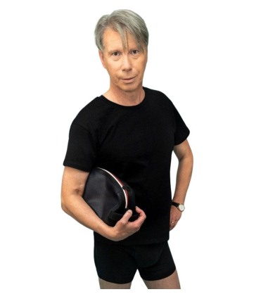 Boxer pour l’incontinence Vincent Wohla – Très forte capacité d’absorption noir