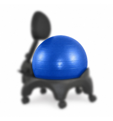 Ballon Pilates bleu pour chaise ergonomique Tonic Chair Confort