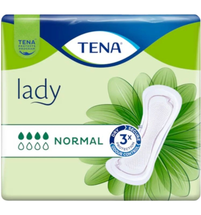 Serviette absorbante pour fuites urinaires TENA Lady Normal