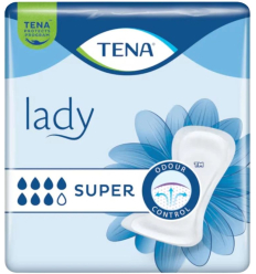 Serviette absorbante pour fuites urinaires TENA Lady Super