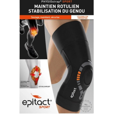 Genouillère souple de maintien PHYSIOstrap® SPORT Epitact