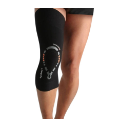 Genouillère souple de maintien PHYSIOstrap® SPORT Epitact noire