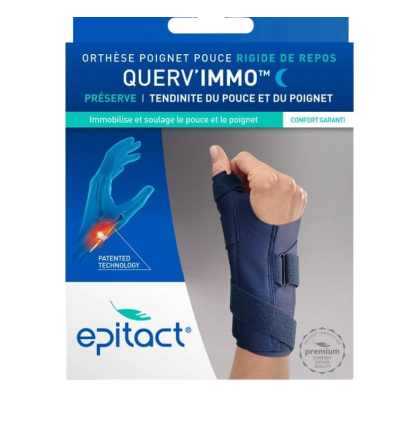 Attelle rigide de repos poignet-pouce Querv’Immobil Epitact