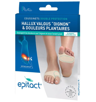 Coussinets plantaires Epitact Hallux Valgus & douleurs plantaires