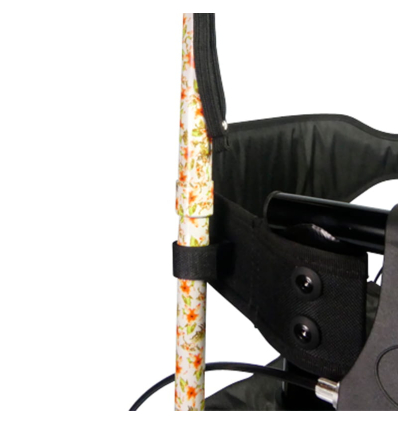 Déambulateur 4 roues léger et pliable avec siège Neo Easy avec porte-canne