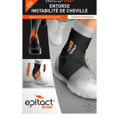 Chevillère souple pour entorse de la cheville ERGOSTRAP® SPORT Epitact