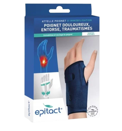 Attelle d'immobilisation du poignet Epitact