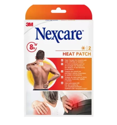 Boîte de 2 patchs chauffants antidouleur Nexcare