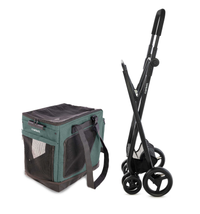 Poussette pour animal de compagnie avec sac amovible Cube-P