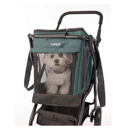 Poussette pour animal de compagnie avec sac amovible Cube-P