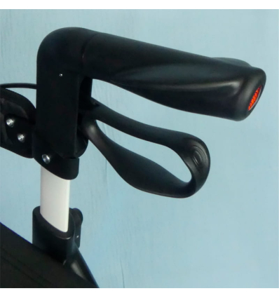 Poignée du déambulateur extérieur 4 roues léger et pliable Magnus