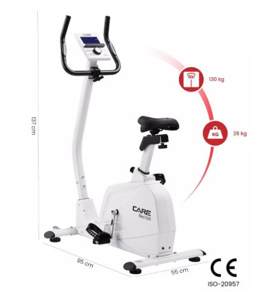 Dimensions du vélo de rééducation médical Care Fitness MED 528