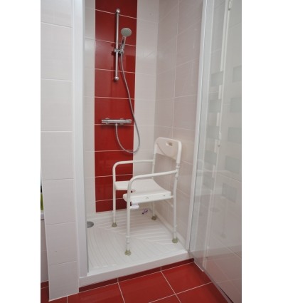 Chaise de douche pliable Tobago