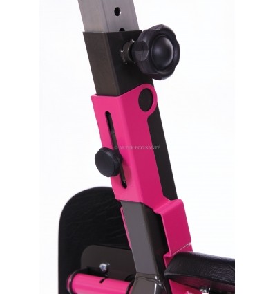 Appuis tibiaux réglable du verticalisateur guidon de transfert pivotant Giro