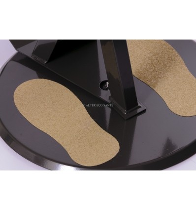 Empreintes antidérapantes du verticalisateur guidon de transfert pivotant Giro Rose fuchsia