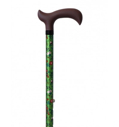 Canne de marche réglable Derby Fashion flore herdegen