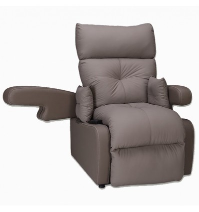 Fauteuil releveur Cocoon XXL - design 2ème génération taupe