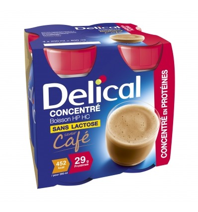 Delical boisson concentrée 4x200 ml