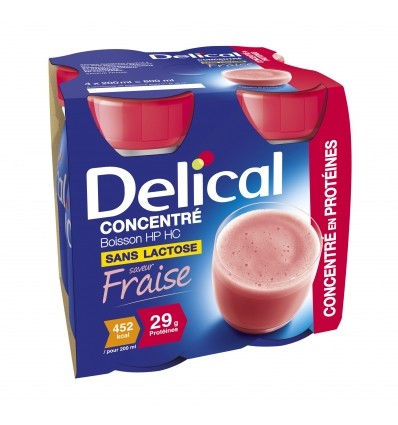 Delical boisson concentrée 4x200 ml