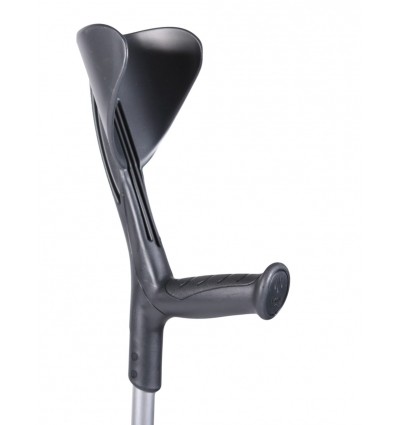Paire de cannes anglaises noires Evolution Herdegen