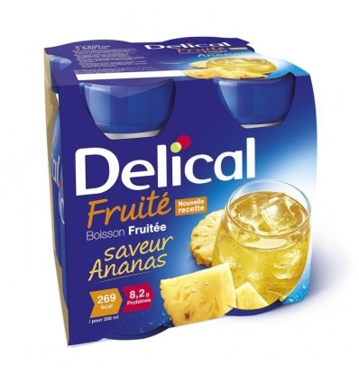 Delical boisson fruitée 4x200 ml
