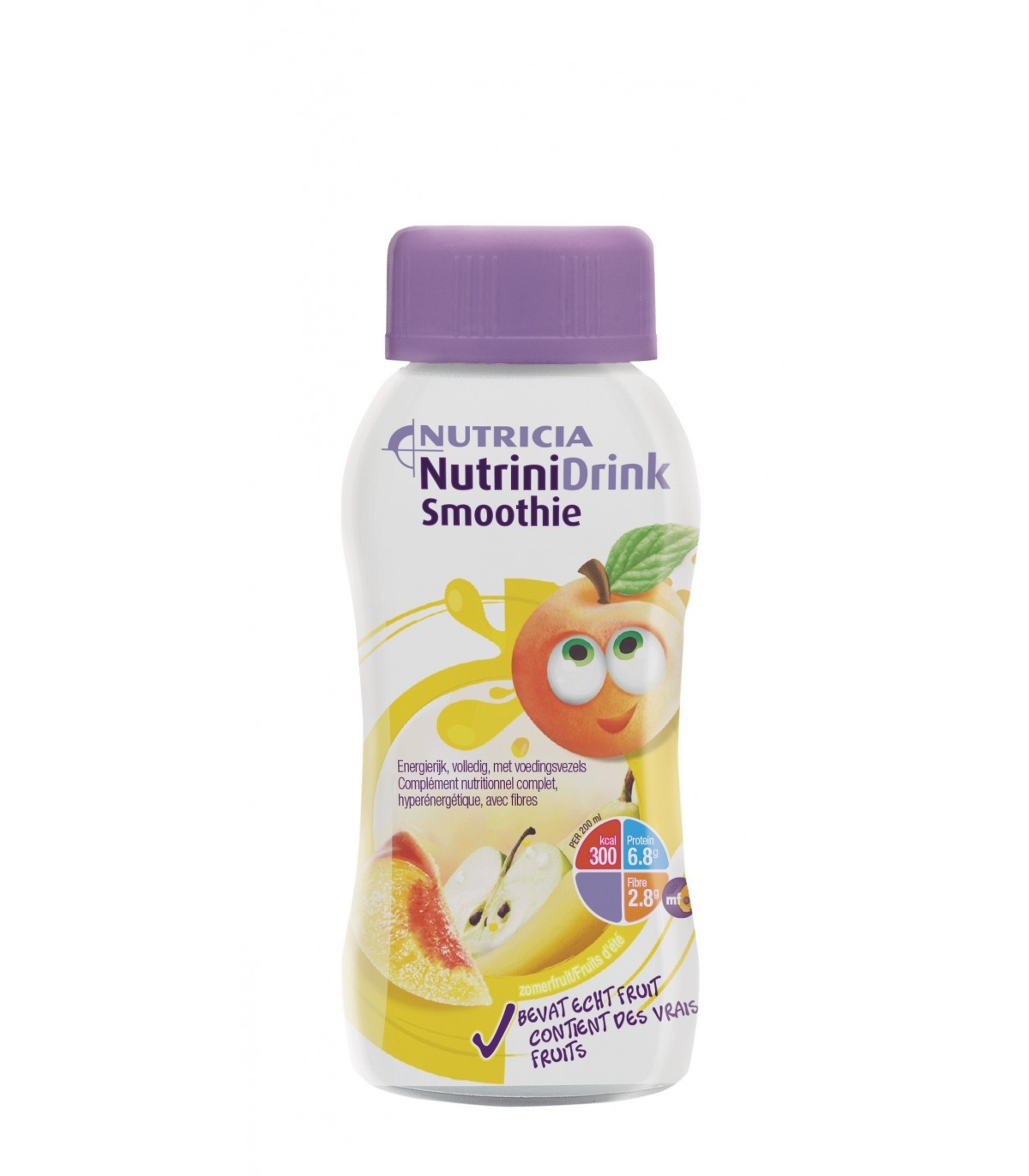 meSoigner - Nutrinidrink Smoothie Nutriment Fruits D'été Bouteille