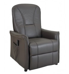Fauteuil relax 1 moteur Celeste cuir