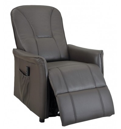 Fauteuil relax 1 moteur Celeste cuir