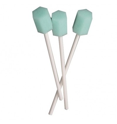 Bâtonnets étoile en mousse pour le soin de la bouche