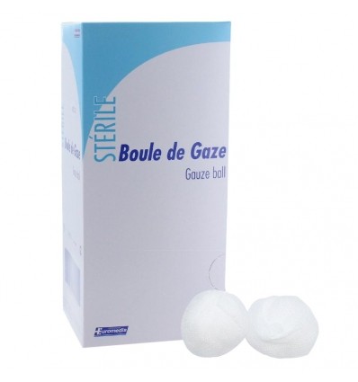 Boule de gaze stérile