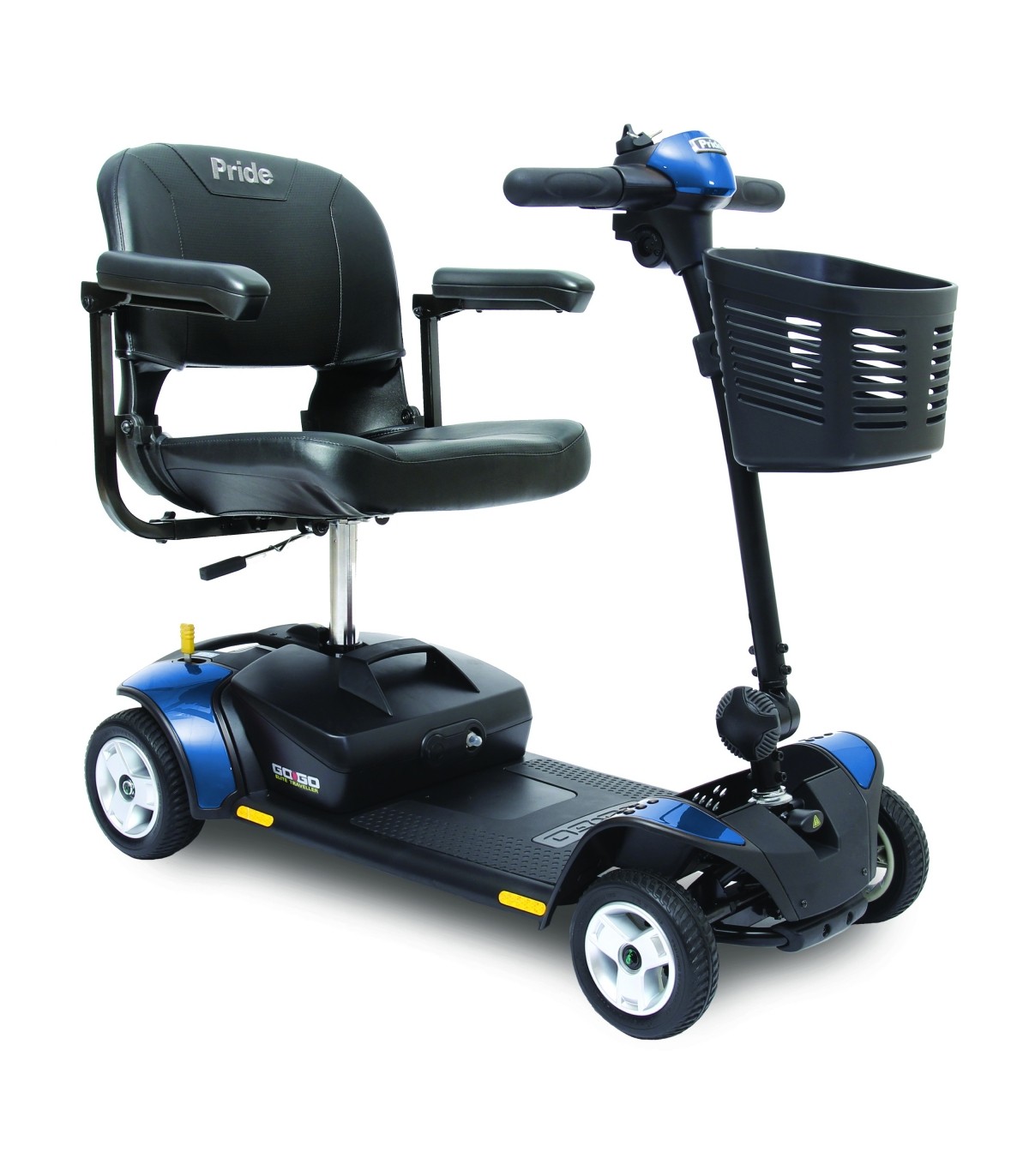 Scooter de mobilité motorisé électrique à 4 roues, siège large à double  moteur solide 