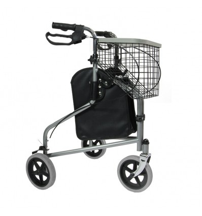 Rollator 3 roues avec panier MADRID