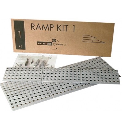 Kit rampes Excellent systems pour fauteuils roulants, rollators et scooters