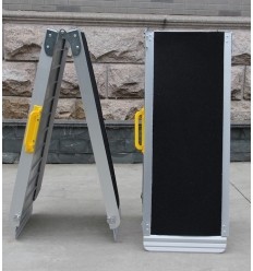 Achat eco rampe téléscopique pour fauteuil roulant Dupont Médical longueur  de 73 a 150 cm
