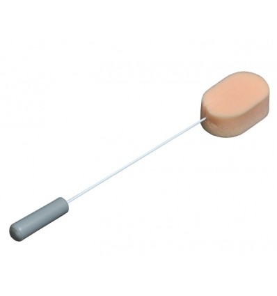 Eponge avec manche pour le dos et le corps