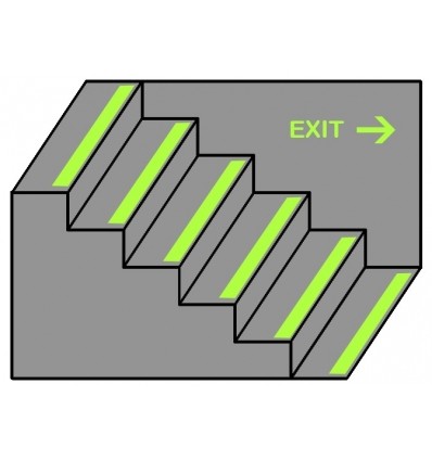 Bande adhésive luminescente 2 m